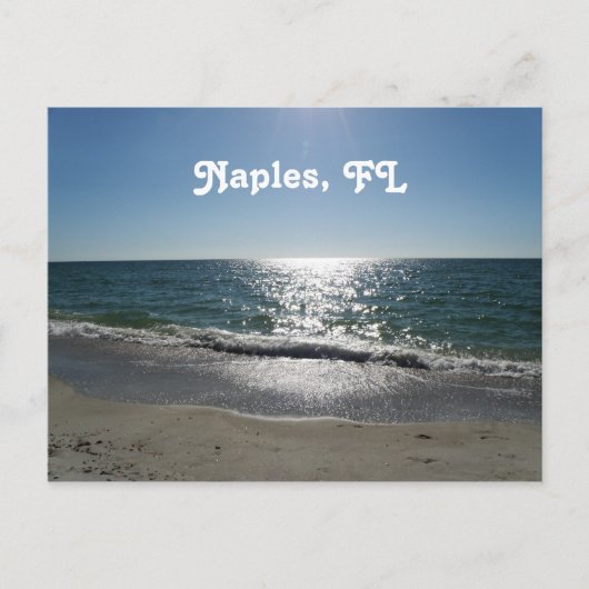 Napels, Florida Briefkaart (Voorkant)