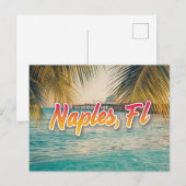Napels florida dromen  briefkaart (Voorkant / Achterkant)