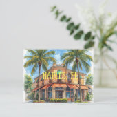 Napels florida dromen briefkaart (Staand voorkant)