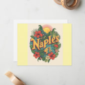 Napels florida dromen notitiekaartje (Voorkant / Achterkant in situ)