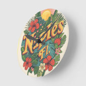 Napels florida dromen ronde klok (Hoek)