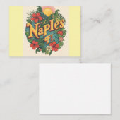 Napels florida dromen visitekaartje (Voorkant / Achterkant)