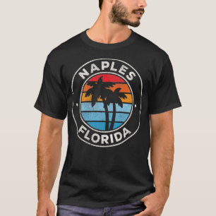 Napels Florida FL  Grafisch Retro 70s Pullov T-shirt