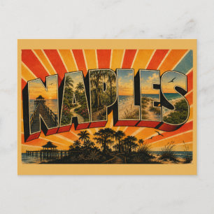 Napels Florida Golfkust Pier Botanische Tuin  Briefkaart