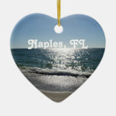 Napels, Florida Keramisch Ornament (Voorkant)