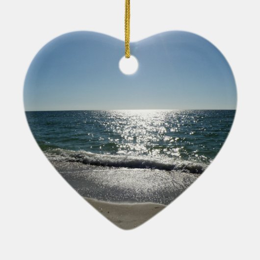 Napels, Florida Keramisch Ornament (Achterkant)