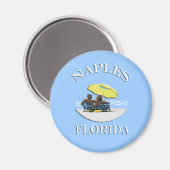 Napels Florida magneet (Voorkant / Achterkant)
