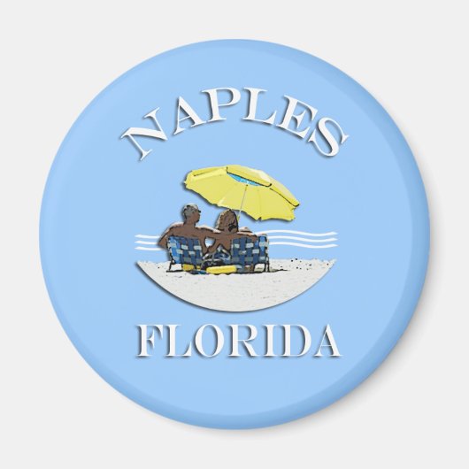 Napels Florida magneet (Voorkant)