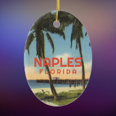 Napels Florida met  pier Keramisch Ornament