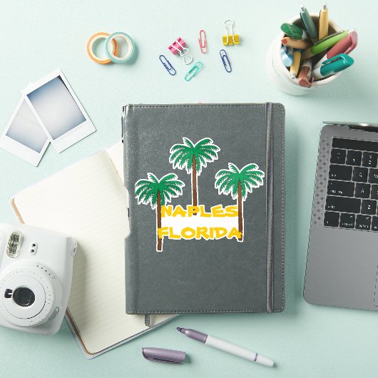 NAPELS FLORIDA palmboom sticker (iPad Cover)