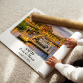 Napels Florida Poster, Aquarel, Op Maat Poster