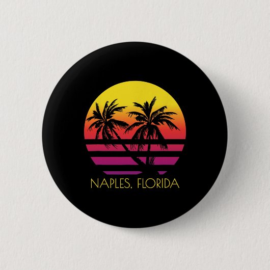 Napels Florida Ronde Button 5,7 Cm (Voorkant)