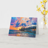 Napels, Florida schilderachtig Briefkaart (Gele Bloem)