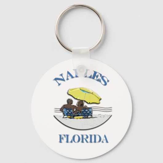Napels Florida Sleutelhanger (Voorkant)
