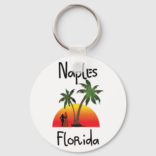 Napels Florida Sleutelhanger (Voorkant)