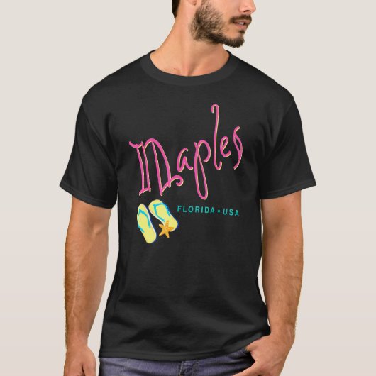 Napels Florida Souvenir T-shirt (Voorkant)