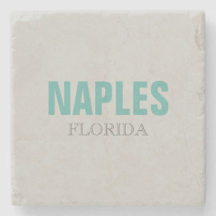 Napels Florida Strandstijl Stenen Onderzetter