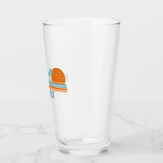 Napels Florida Sun Palm Trees Glas (Links)