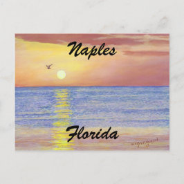 "NAPELS, FLORIDA SUNSET BRIEFKAART" BRIEFKAART