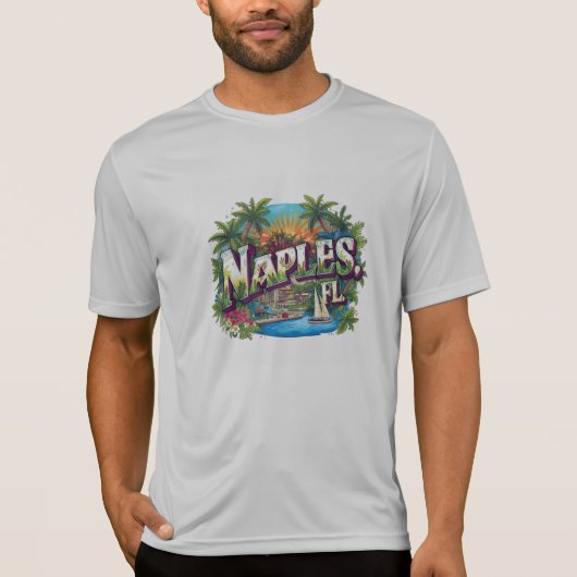 Napels florida t-shirt (Voorkant)