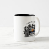 Napels Florida Tweekleurige Koffiemok (Voorkant rechts)