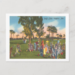 Napels, Florida Vintage golfbaan jaren 1940 Briefkaart