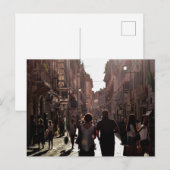 Napels Gebouwen briefkaart (Voorkant / Achterkant)