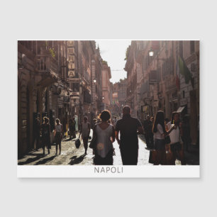 Napels gebouwen (Napoli) magnetische kaart