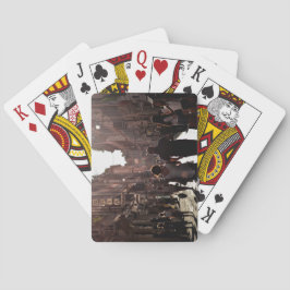Napels Gebouwen Pokerkaarten