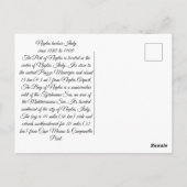 Napels haven Italië 1800s Briefkaart (Achterkant)