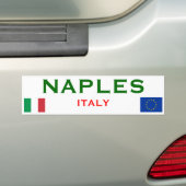 Napels, Italiaanse Bumpersticker (Op auto)