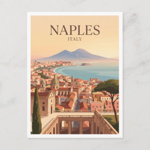Napels Italië Aandenken Briefkaart