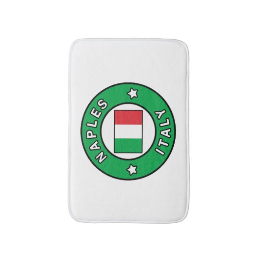 Napels Italië Badmat (Voorkant Verticaal)