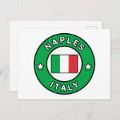Napels Italië Briefkaart (Voorkant / Achterkant)