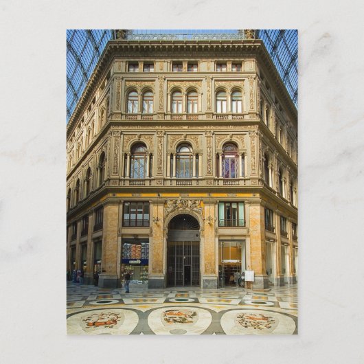 Napels, Italië - Briefkaart cruiseschepen (Voorkant)