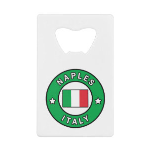 Napels Italië Creditkaart Flessenopener