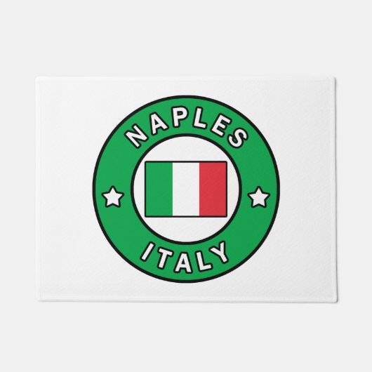 Napels Italië Deurmat (Voorkant)
