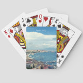 Napels Italië Fotokustlijn Pokerkaarten (Achterkant)