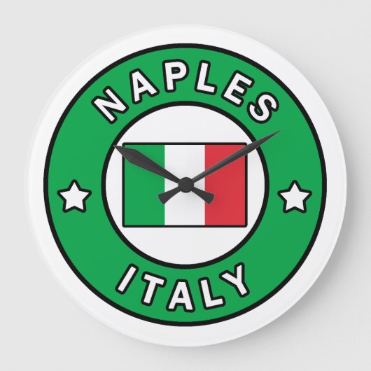 Napels Italië Grote Klok (Voorkant)