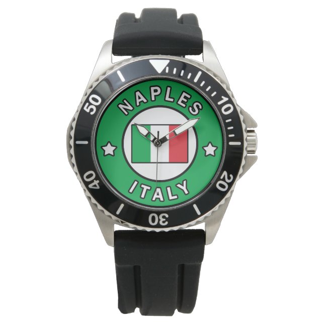 Napels Italië Horloge (Voorkant)