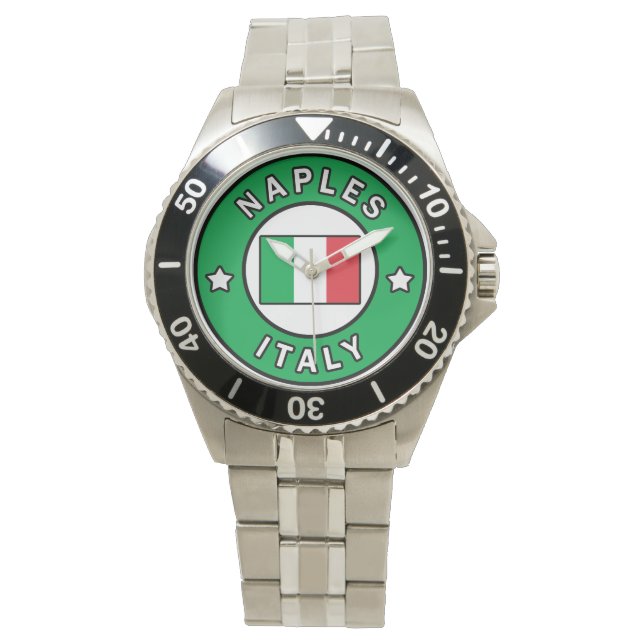Napels Italië Horloge (Voorkant)