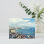 Napels Italië Kastline Foto Briefkaart (Staand voorkant)