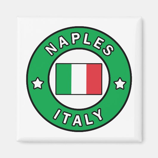 Napels Italië Magneet (Voorkant)
