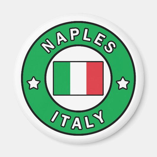 Napels Italië Magneet (Voorkant)