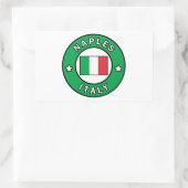 Napels Italië Rechthoekige Sticker (Tas)