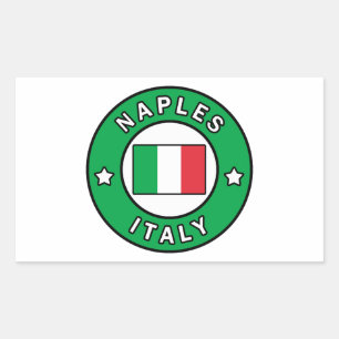 Napels Italië Rechthoekige Sticker