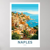 Napels Italië Reisprint Poster (Voorkant)