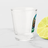 Napels Italië Reizen Kunst Vintage Shot Glas (Links)