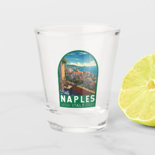 Napels Italië Reizen Kunst Vintage Shot Glas