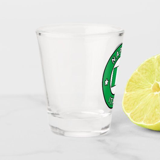 Napels Italië Shot Glas (Links)